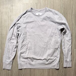 Reigning Champ Light Gray Long Sleeve Tee